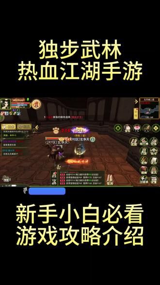 独步武林攻略：快速获得高级装备