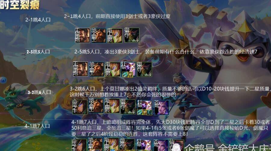 金铲铲之战s1忍者元素使攻略及技巧分享