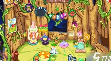 摩尔庄园云朵小屋上天-云朵小屋下雨|云朵小屋内部|云朵小屋外面