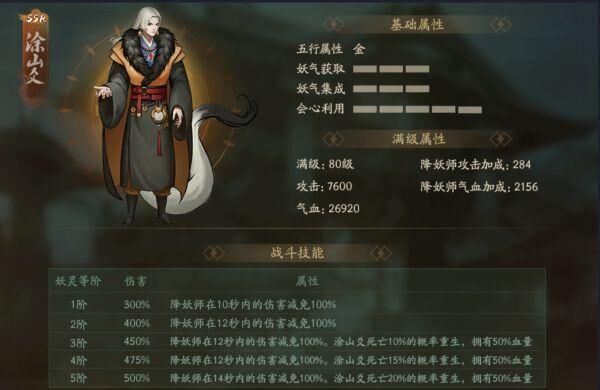 五行降妖师女角色千隐岛解析